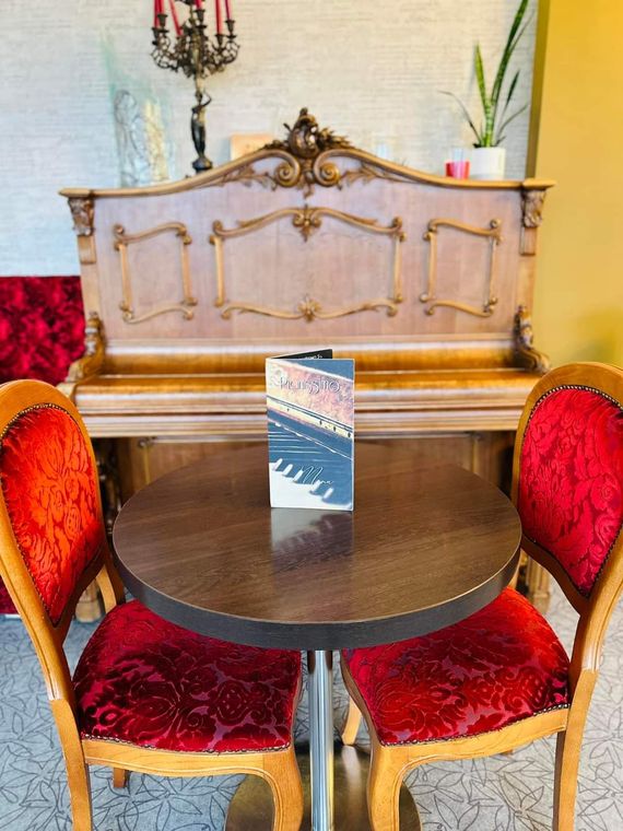 O piano que dá nome à casa