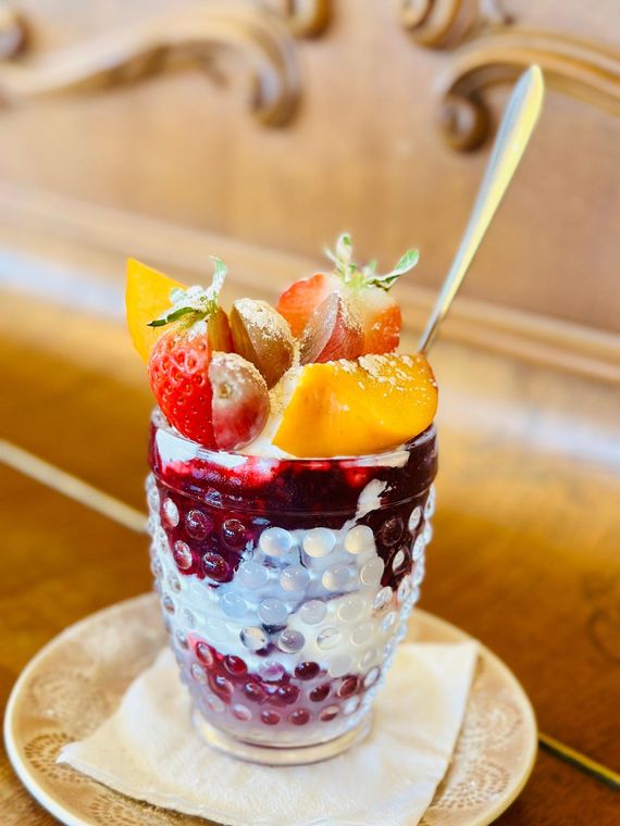 Lassi de Frutos Vermelhos